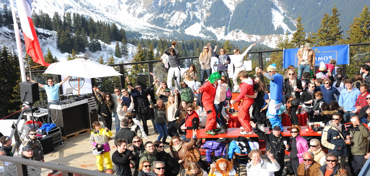 Les  « Winter Party » de Megève