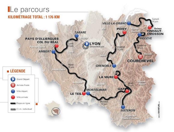 Critérium du Dauphiné 2014. La dernière étape s’élancera de Megève