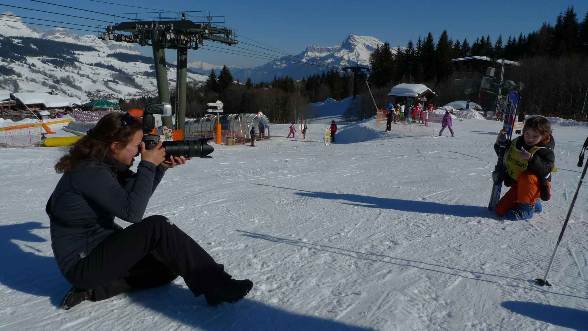 Zoom sur le métier de photographe-filmeur à Megève