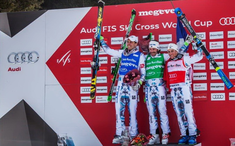 FIS 2015. Triplé français en ski cross à Megève