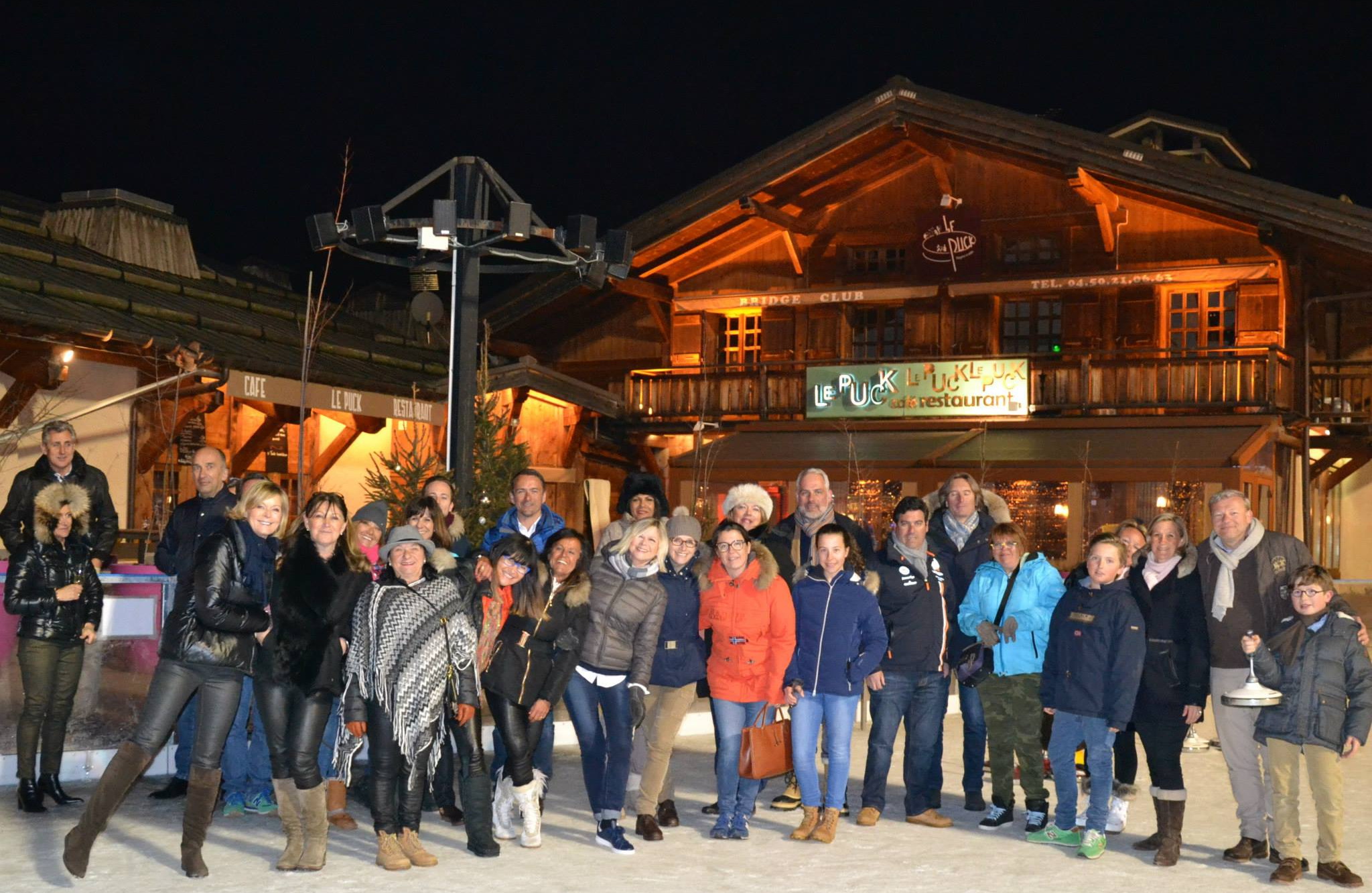 Premier Tournoi de Eisstock des Lyonnais à Megève