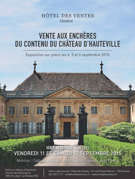 Hauteville vente aux enchères