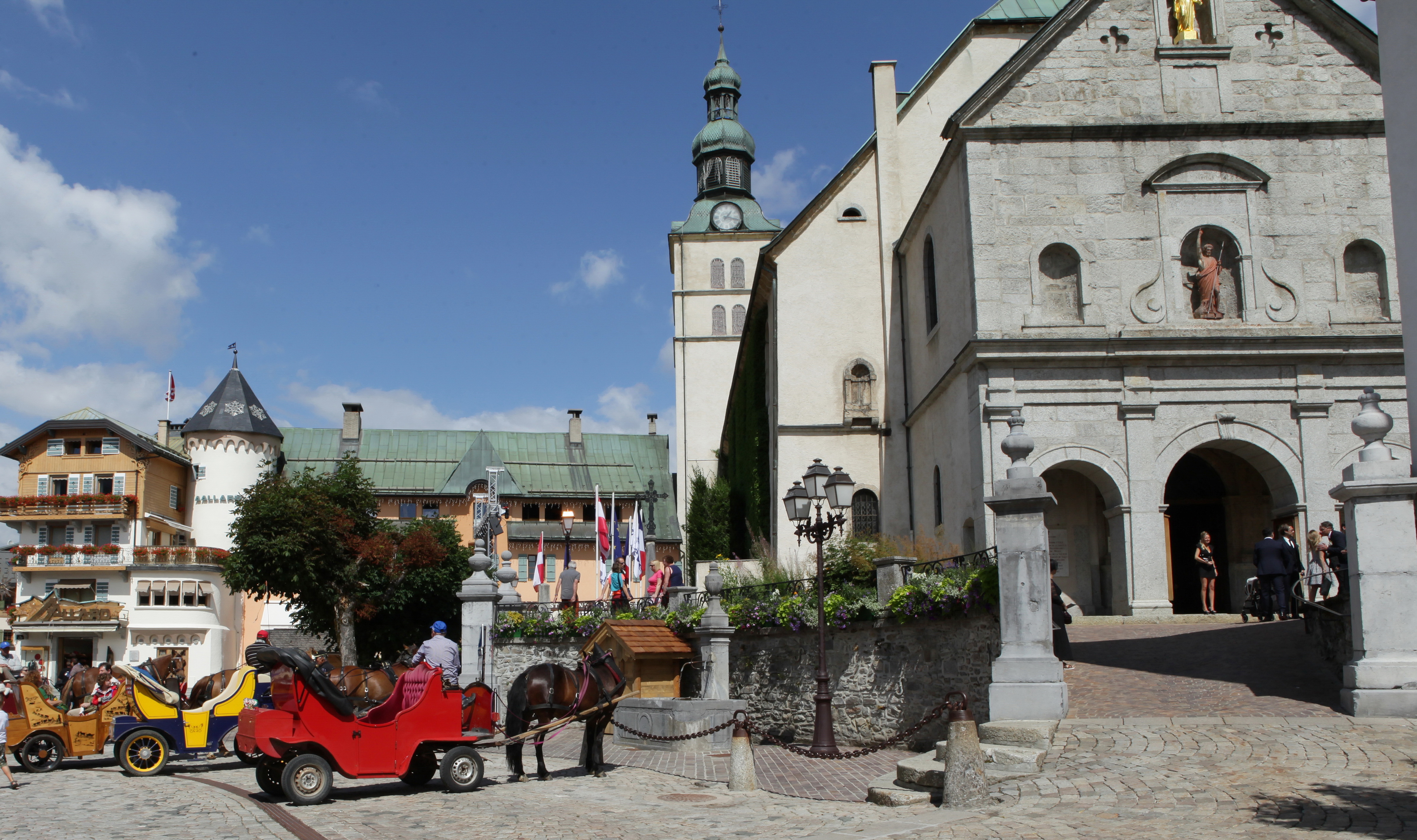 Pas de mariage religieux à Megève cet été