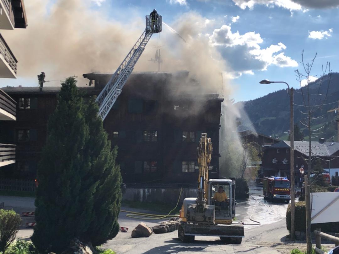 Megève. L’incendie du Fer à cheval est circonscrit