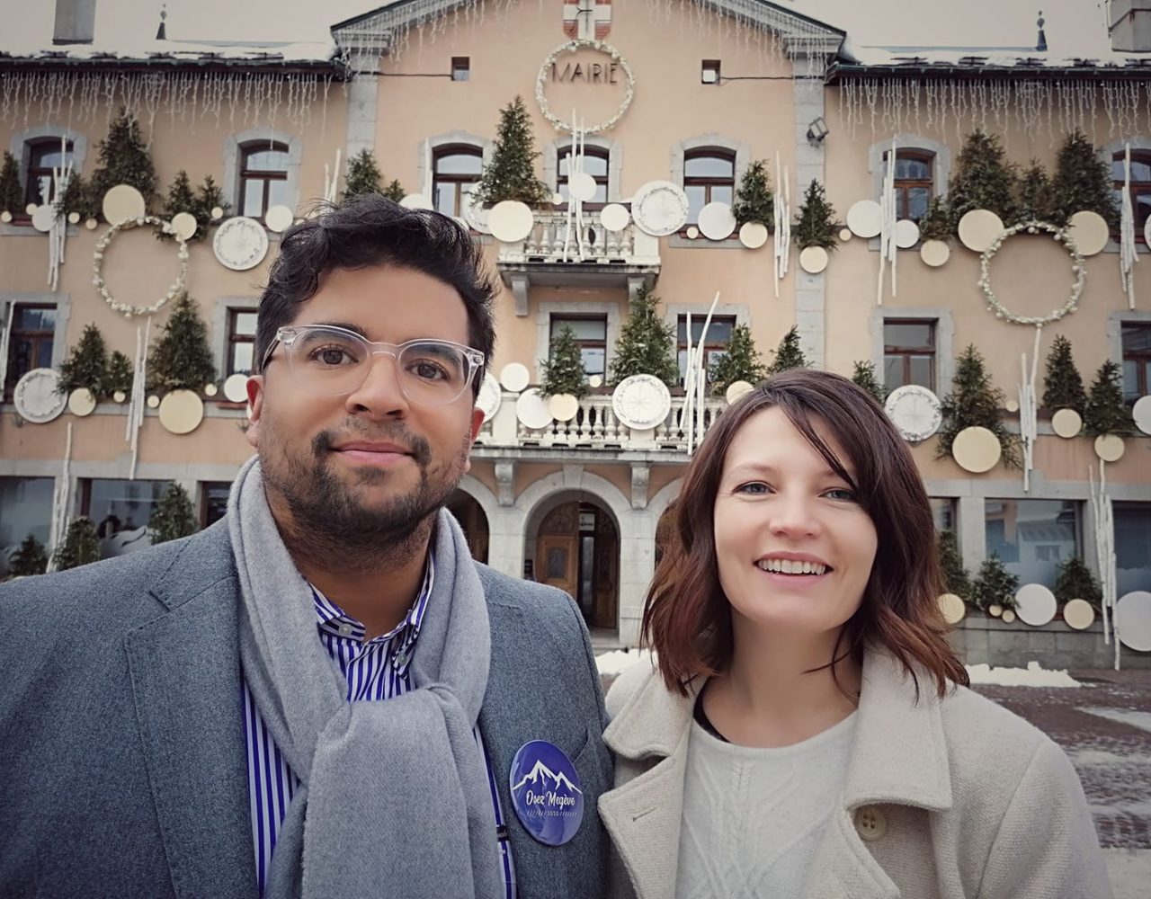 Municipales Megève 2020. Sandra Ansanay et Nicolas Bally dans la mêlée