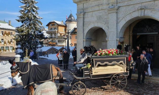 Megève. L’enterrement d’Edith Allard fédère tout le village