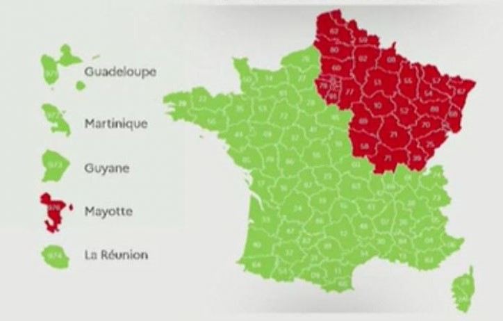 Carte du déconfinement. La Haute-Savoie peut souffler, elle vire au vert