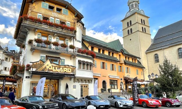 Rallye l’Épicurien. 44 équipages réunis à l’assaut du Megève Tour