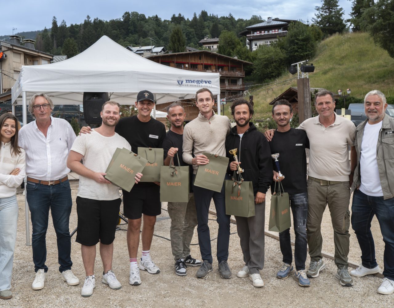 Gentleman pétanque des Lyonnais de Megève 2025. Funny mais jamais fanny !