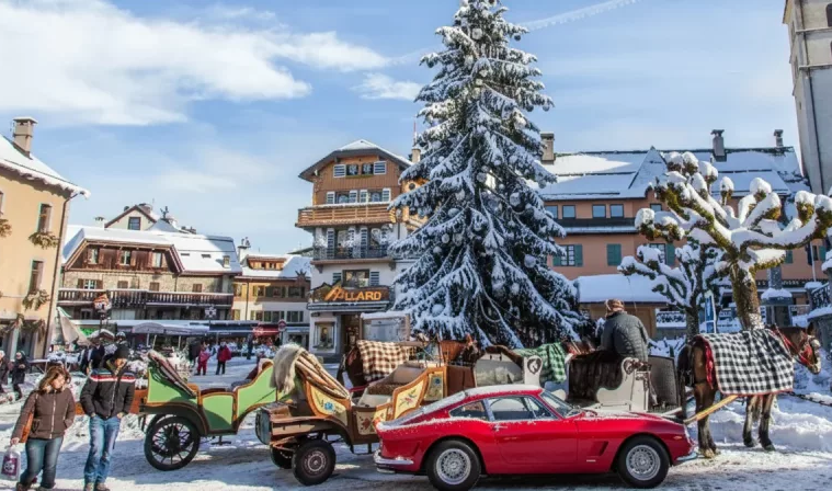 A Megève, le prestige automobile se met au service du cœur