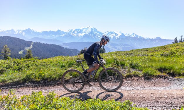 Megève. Un soleil par-delà les montagnes